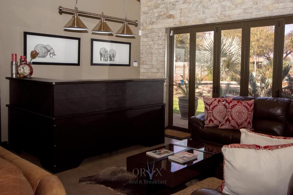 Un lugar para sentarse en Oryx B&B Reserved Guests Only