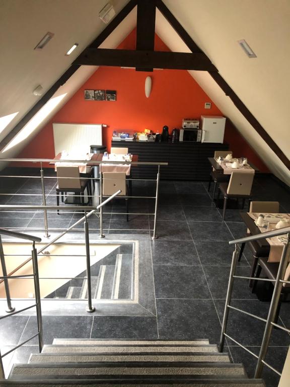 Restaurace v ubytování La table d’Auguste