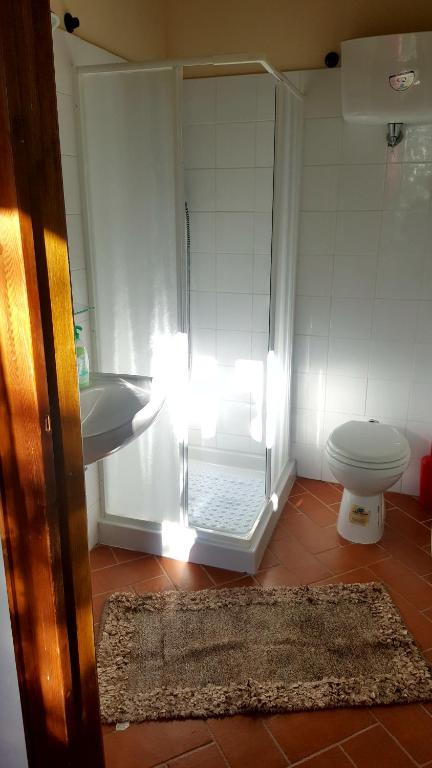 A bathroom at Posto del Sole