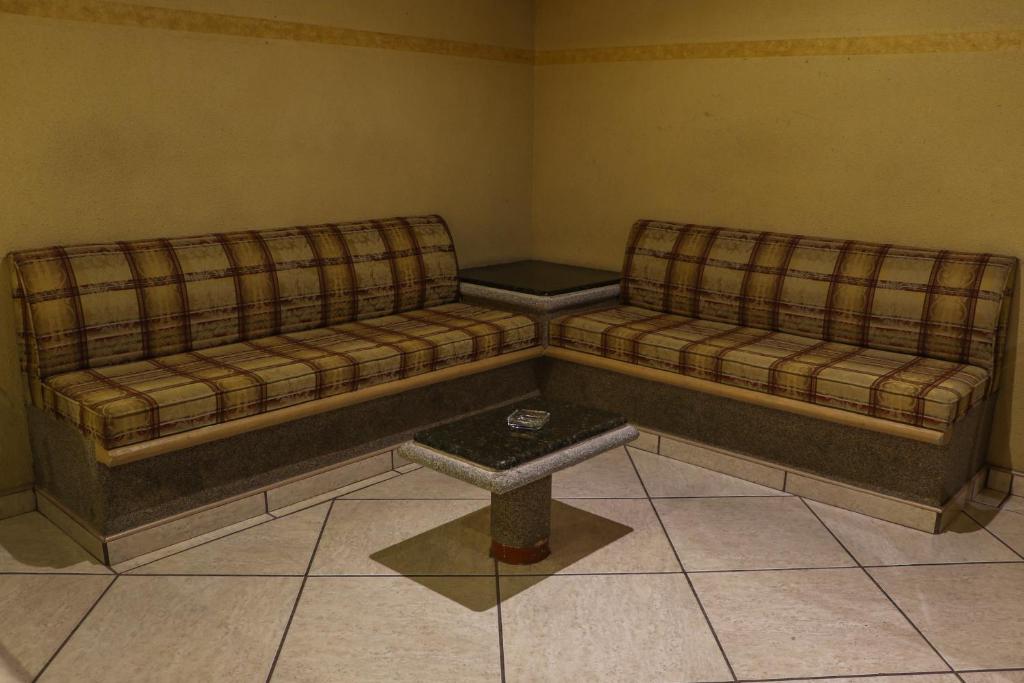 Posezení v ubytování Motel Caribe
