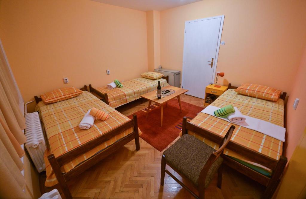 Posezení v ubytování Glorious Rooms