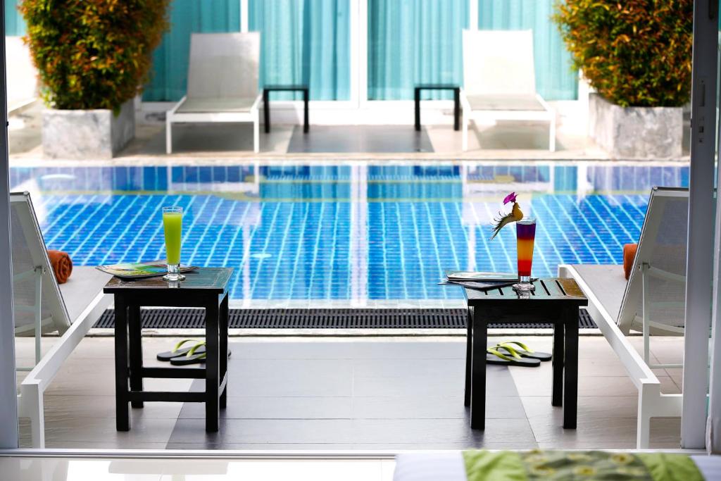 A piscina em ou perto de The Palmery Resort
