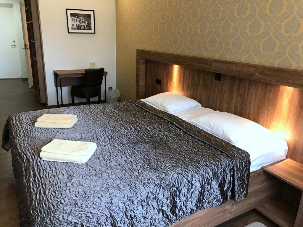 Postel nebo postele na pokoji v ubytování Hotell Wesenbergh