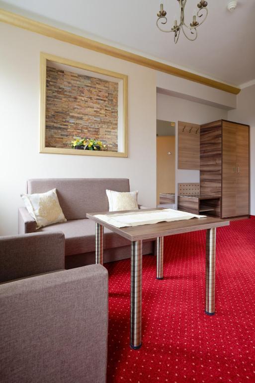 Posezení v ubytování Hotel Politański