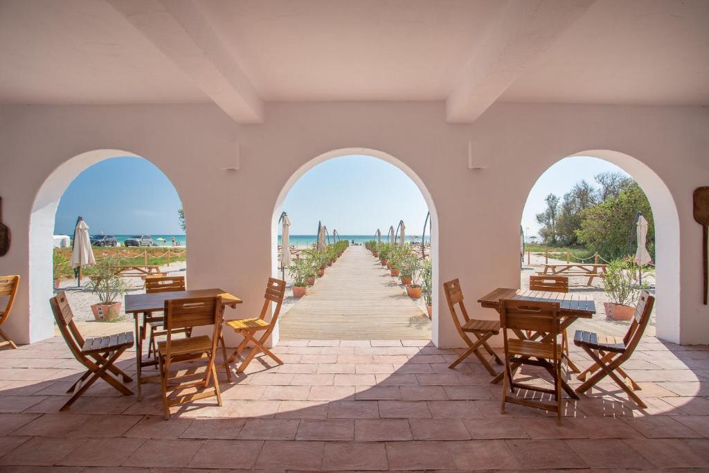 Balkón nebo terasa v ubytování Hacienda De Mare