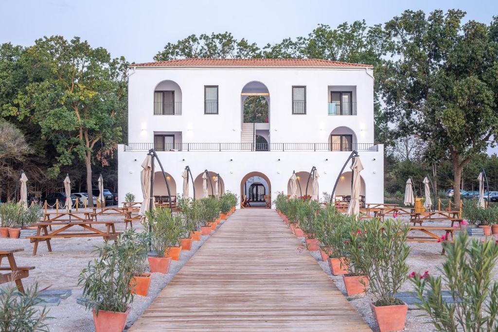 Zahrada ubytování Hacienda De Mare
