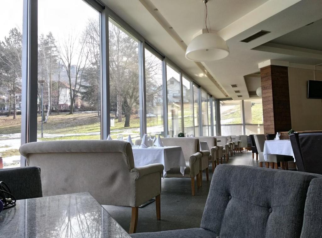 Posezení v ubytování Motel Predejane