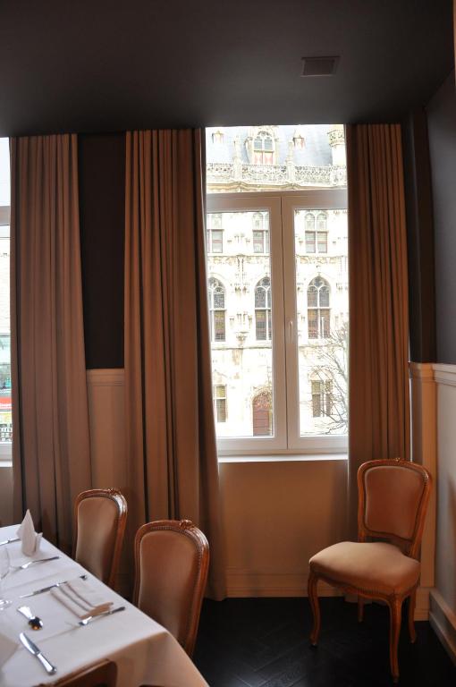Posezení v ubytování Hotel De Zalm