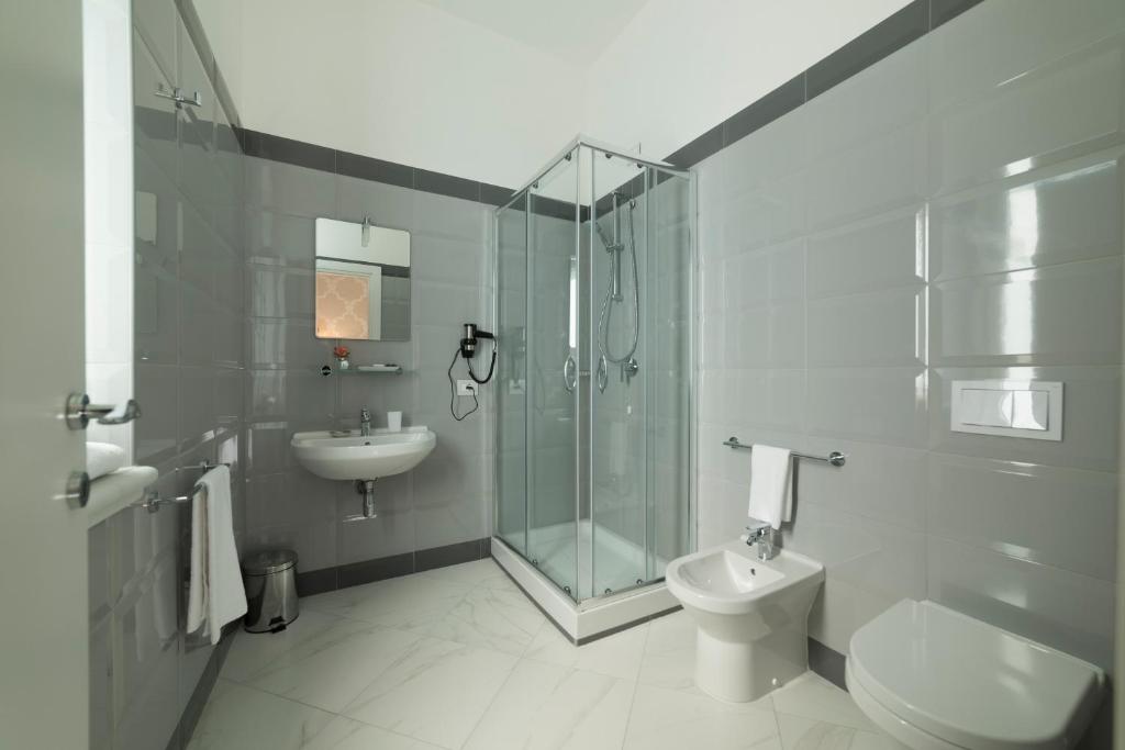 Koupelna v ubytování Hotel Altavilla Catanzaro