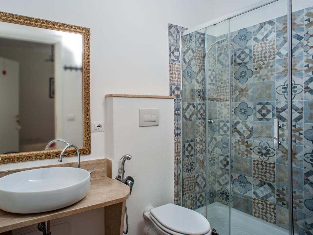Kúpeľňa v ubytovaní B&B Buonfiglio Cicconcelli - Terrazza panoramica