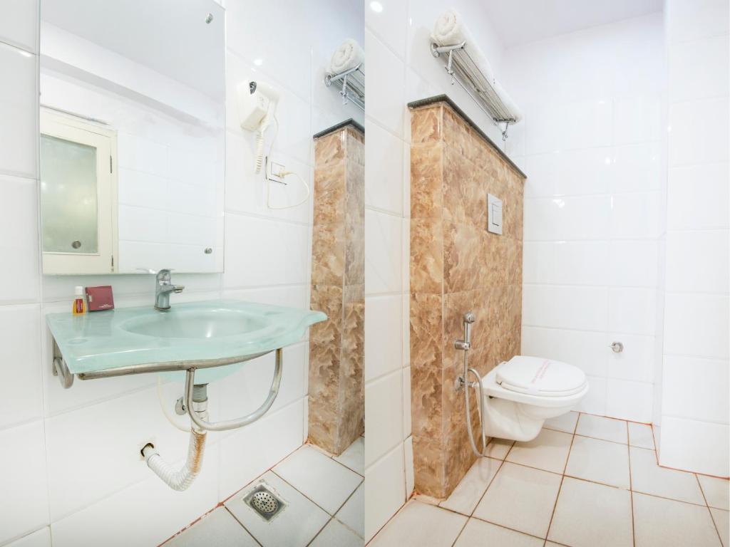 Vannituba majutusasutuses Aishwarya Suites