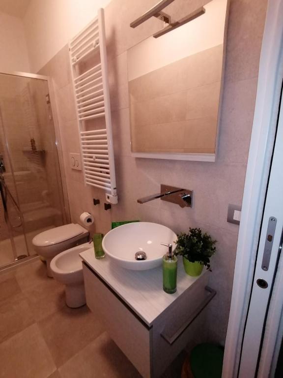 A bathroom at Welcome Home