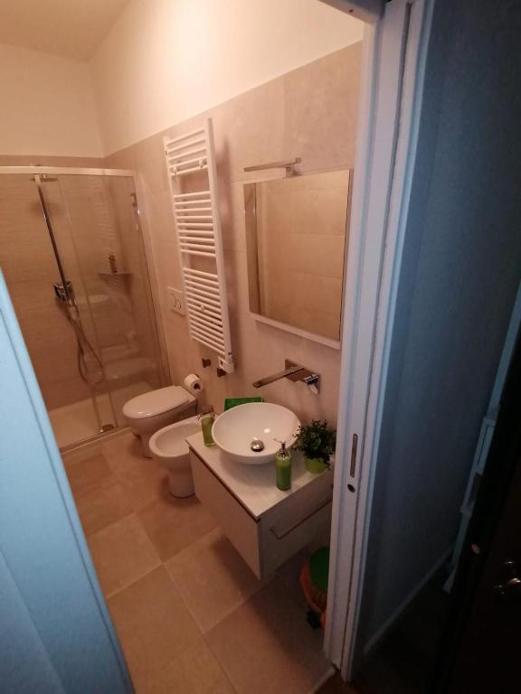 A bathroom at Welcome Home