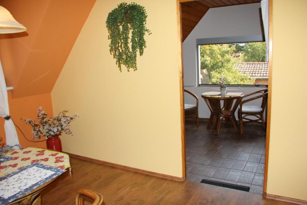 Posezení v ubytování Ferienwohnung Morgensonne