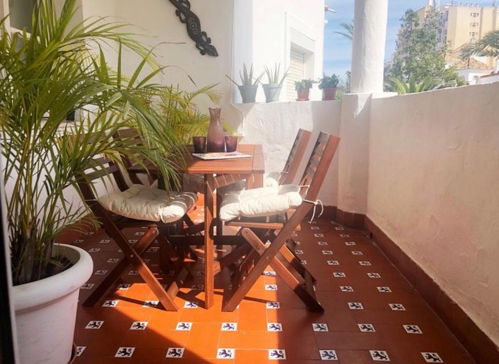 Balkón alebo terasa v ubytovaní M&J Benalmadena Retreat