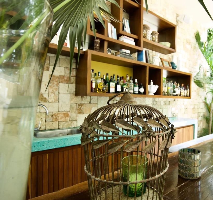 Nápoje v ubytování Hotel Tiki Tiki Tulum