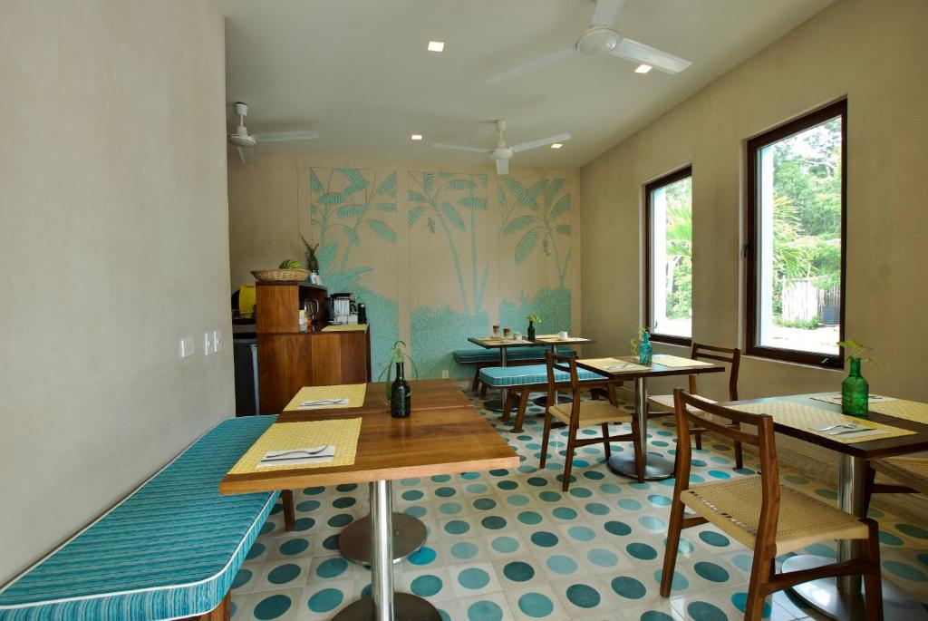 Restaurace v ubytování Hotel Tiki Tiki Tulum