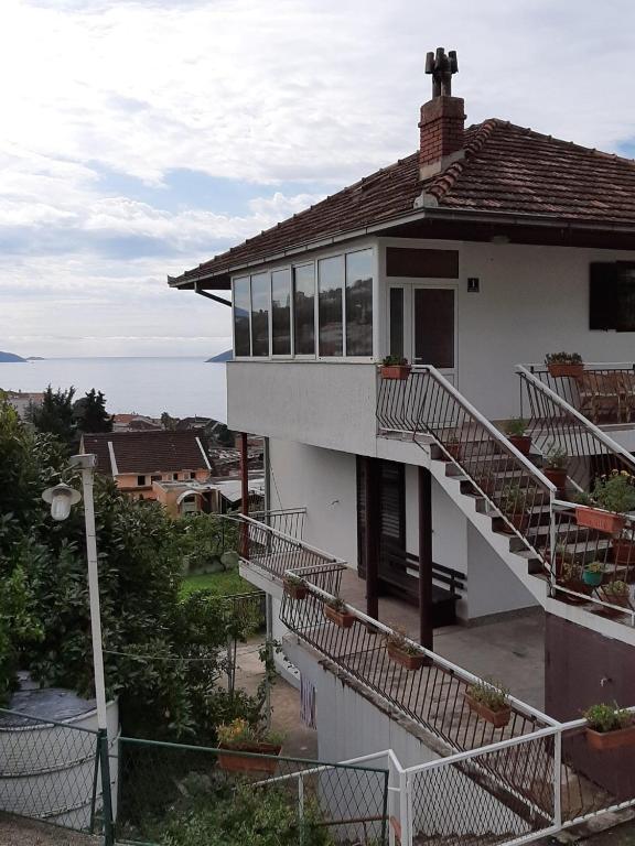 Balkón nebo terasa v ubytování Maja Apartman