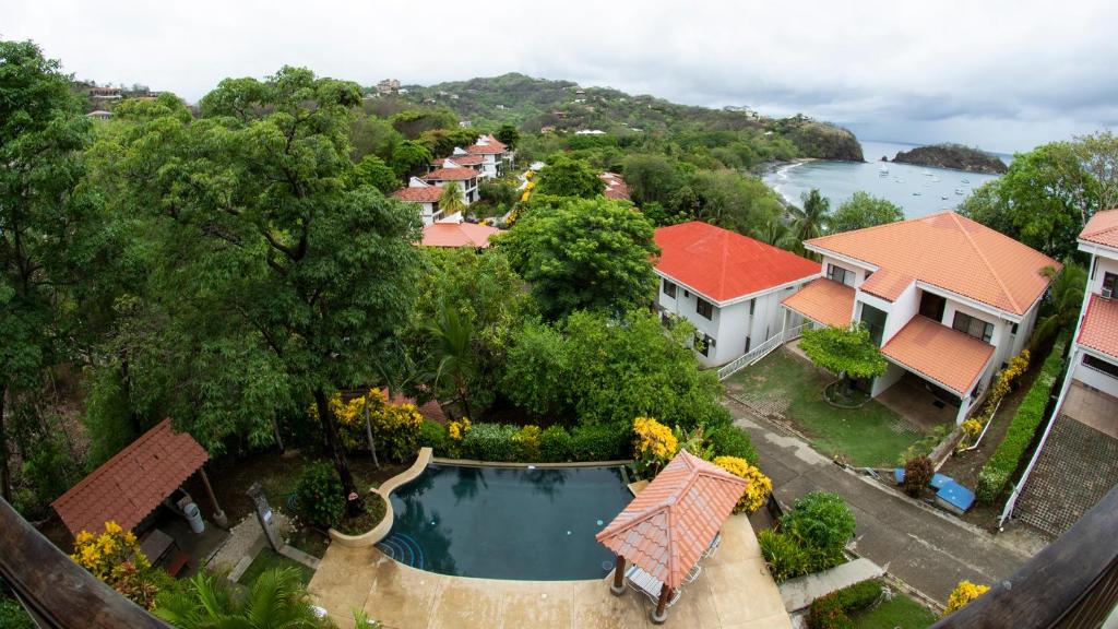 Blick auf Ocotal Beach Front Condo #33 aus der Vogelperspektive