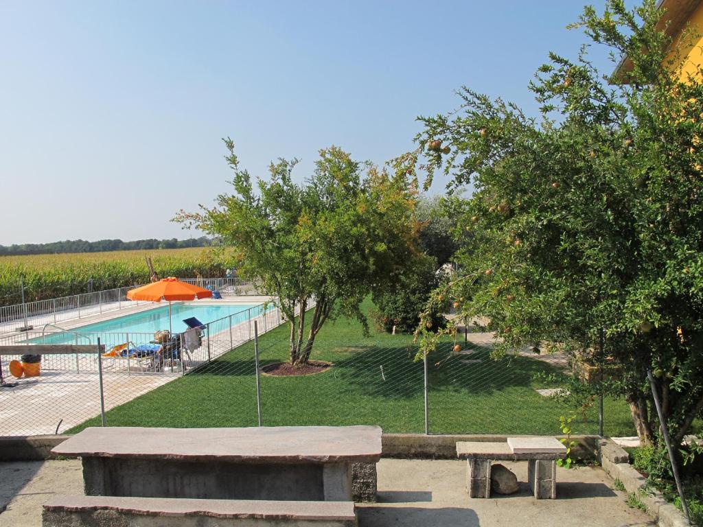 Bazén v ubytování Agriturismo Bortolino nebo v jeho okolí