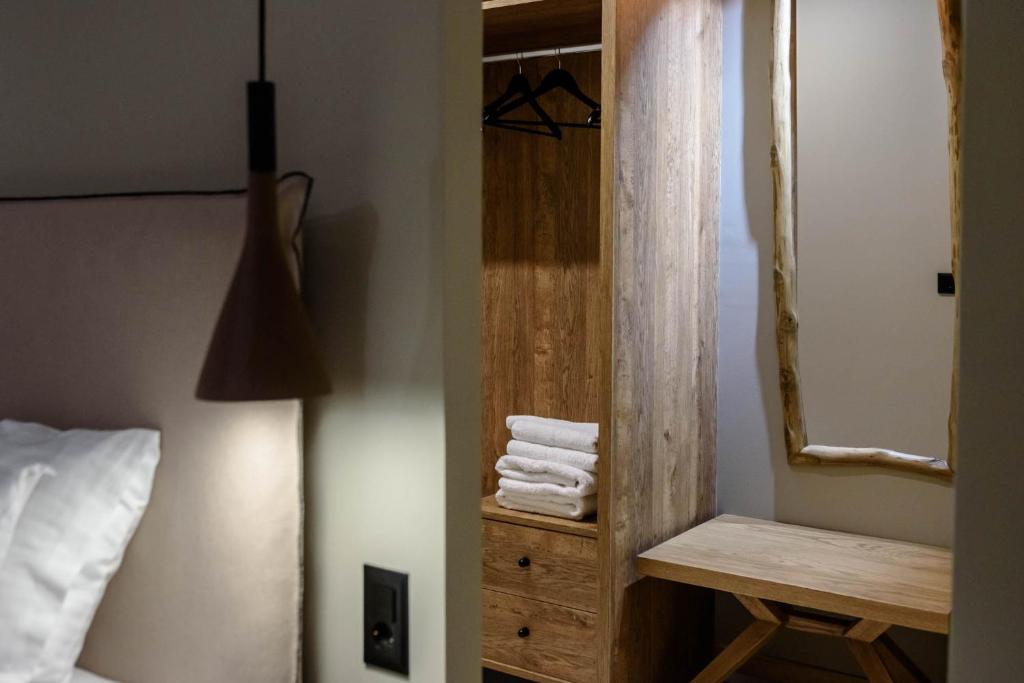 Posteľ alebo postele v izbe v ubytovaní ''SteliosDimitra'' Guest House I in Nafplio