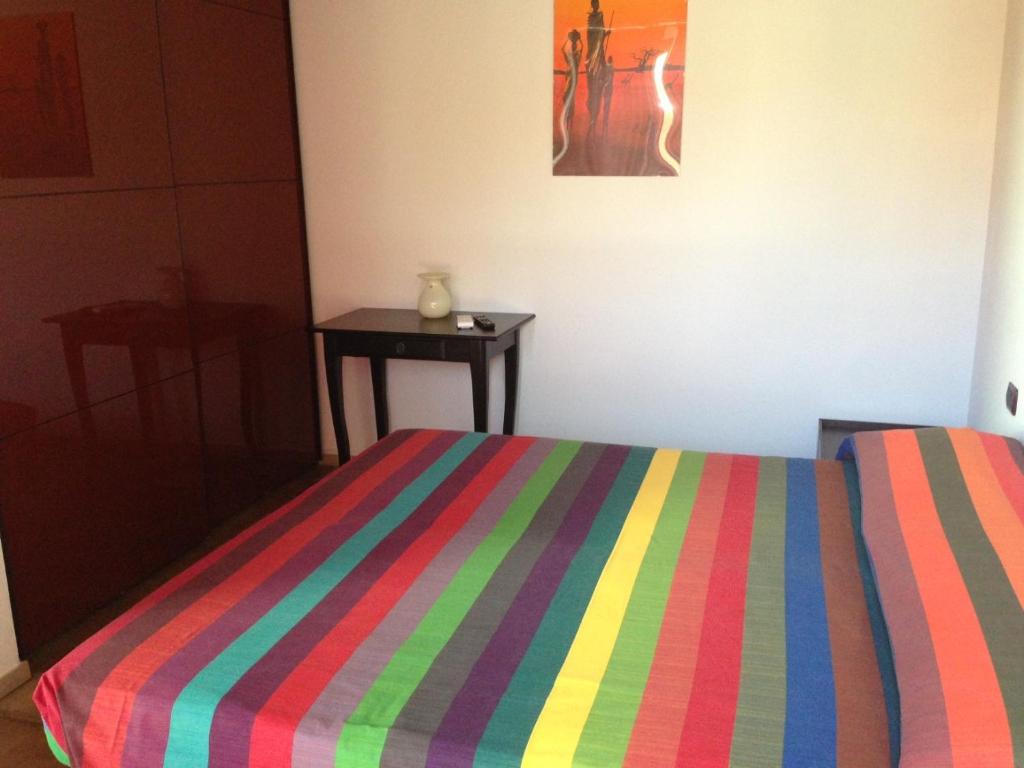 Łóżko lub łóżka w pokoju w obiekcie Lanita B&B