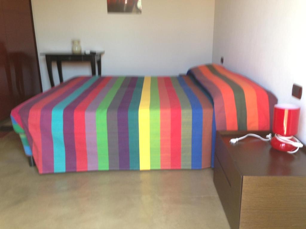 Łóżko lub łóżka w pokoju w obiekcie Lanita B&B