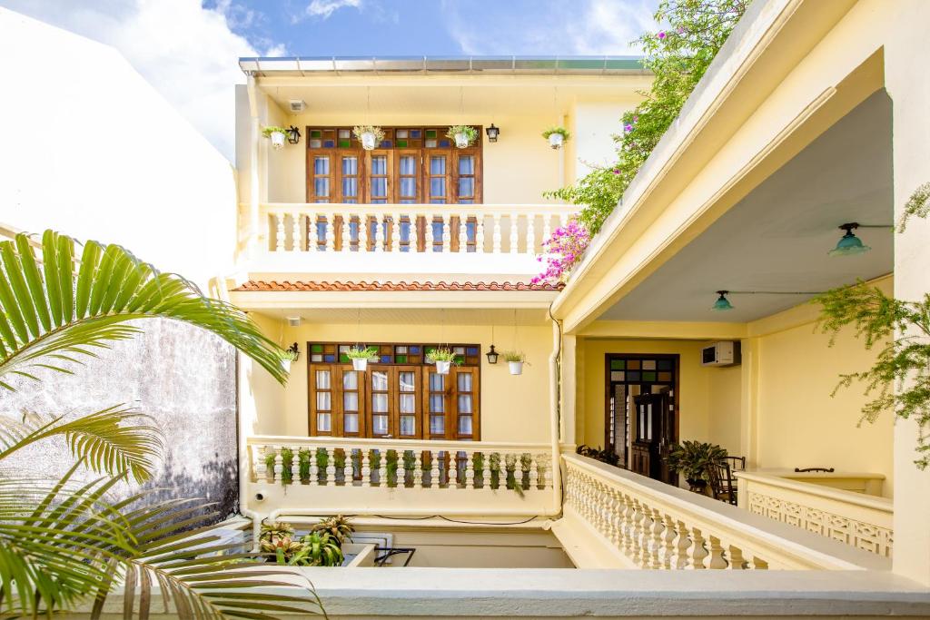 Balkón nebo terasa v ubytování WOO Gallery & Boutique hotel