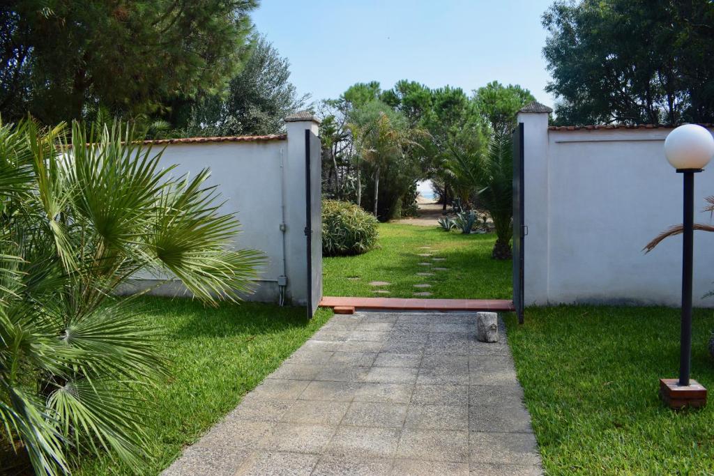 Zahrada ubytování Casa Bedda