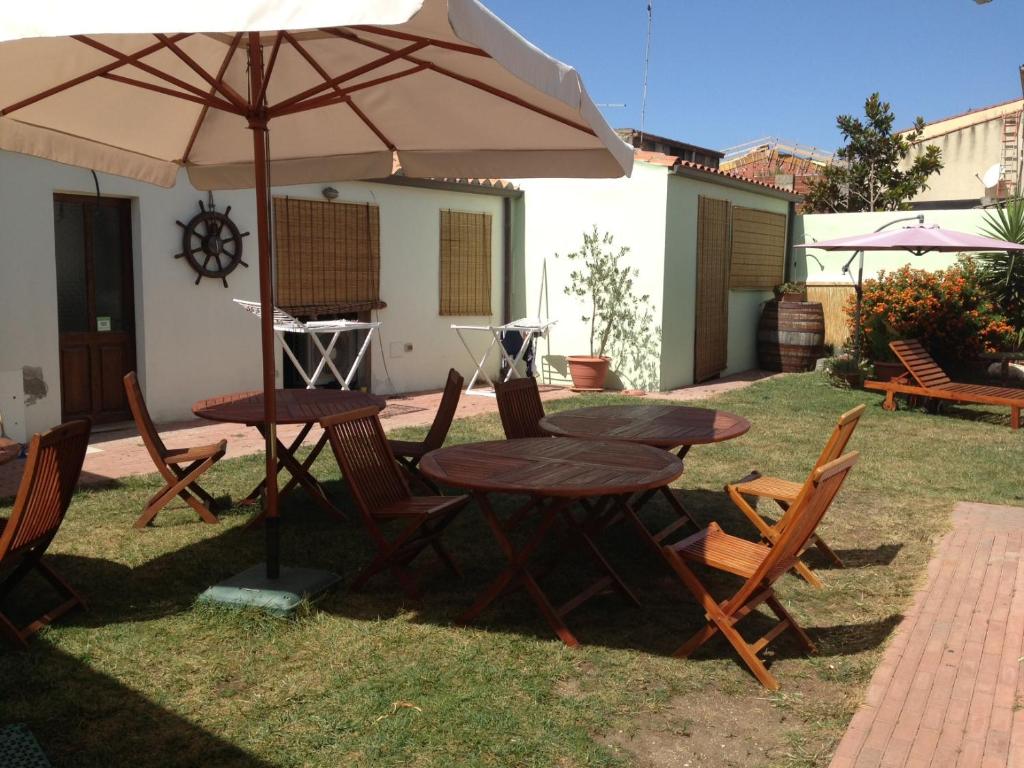 Ogród w obiekcie Lanita B&B