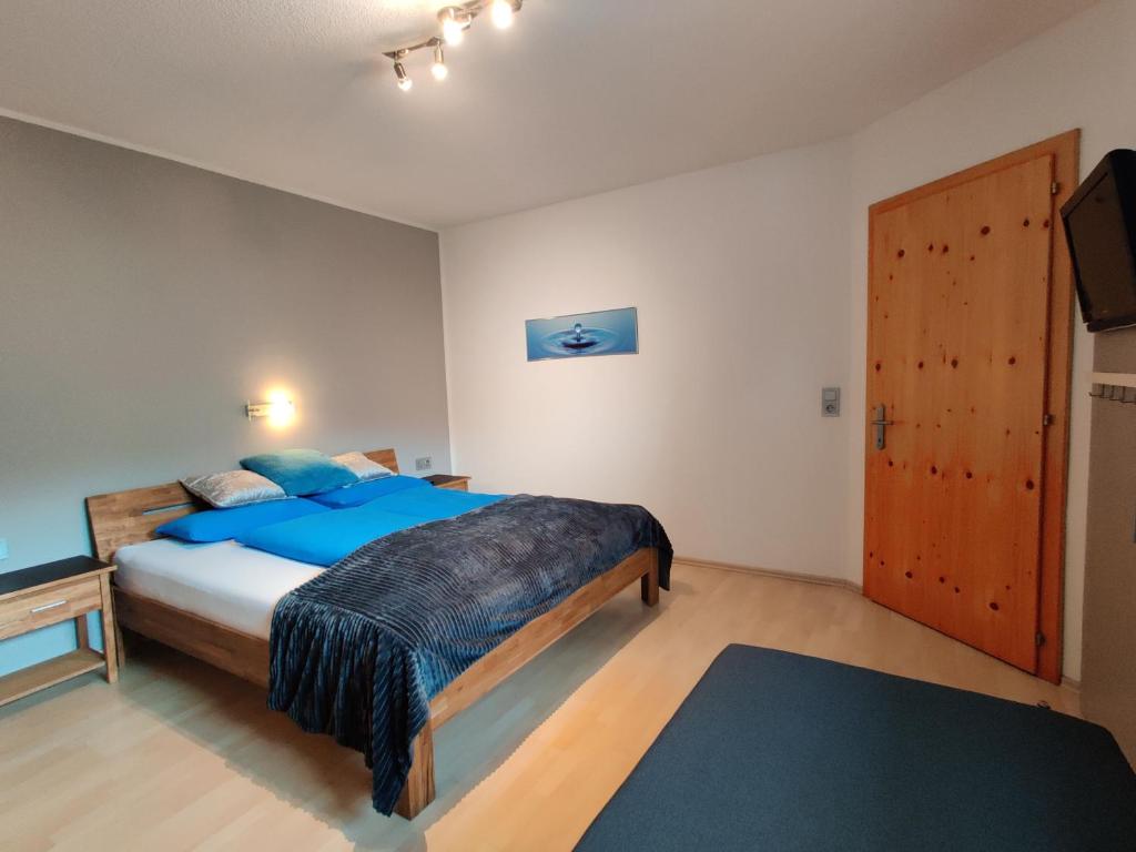 Posteľ alebo postele v izbe v ubytovaní Apartment Peer