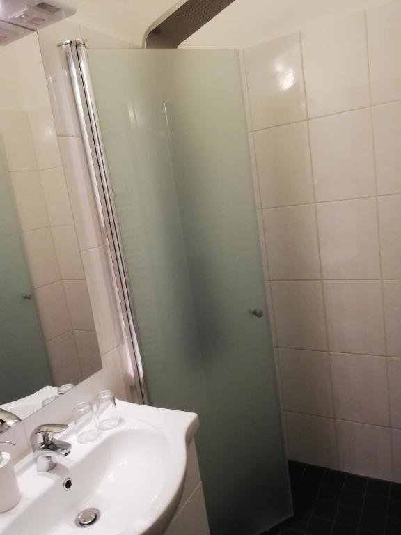 Koupelna v ubytování Hotel Kirchenwirt