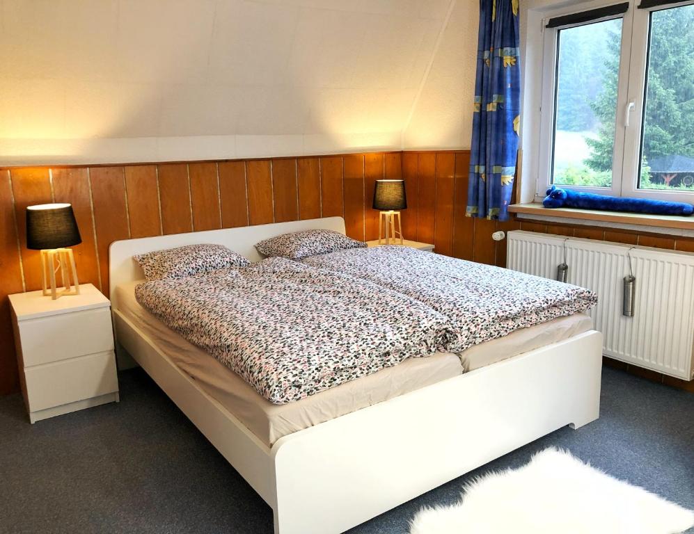 Letto o letti in una camera di Horský dům Pernink