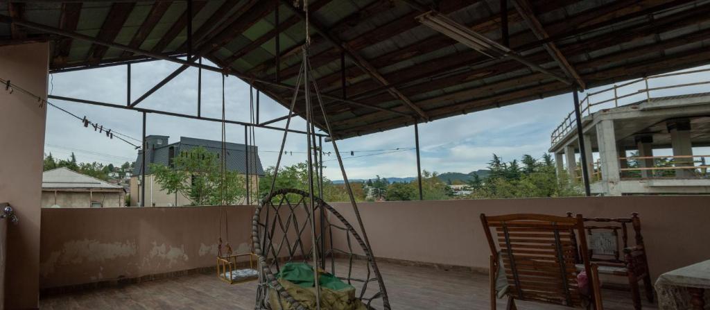 Balkón nebo terasa v ubytování Pospolita Guest House