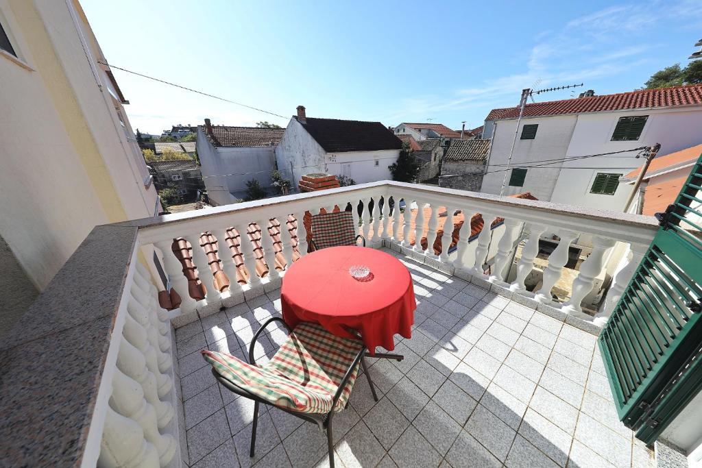 Balkón nebo terasa v ubytování Apartments Vedrana