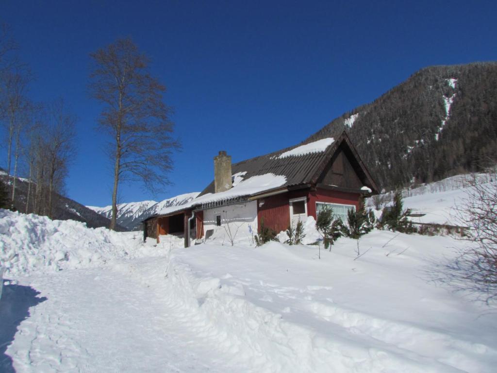 Almland Hütte v zimě