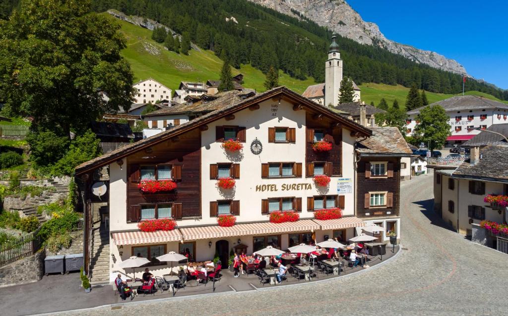 Photo de la galerie de l'établissement Hotel Suretta, à Splügen