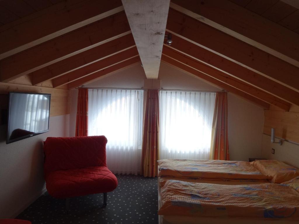 Postel nebo postele na pokoji v ubytování Appartements Feehof