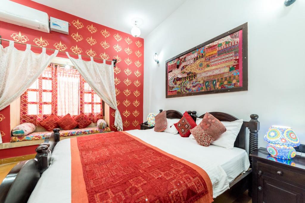 Postel nebo postele na pokoji v ubytování Hotel Heritage House