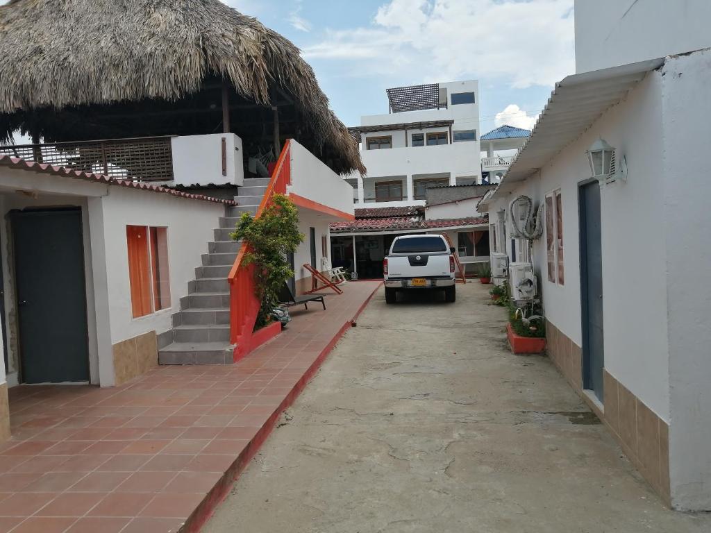 Budova, kde se hotel nachází