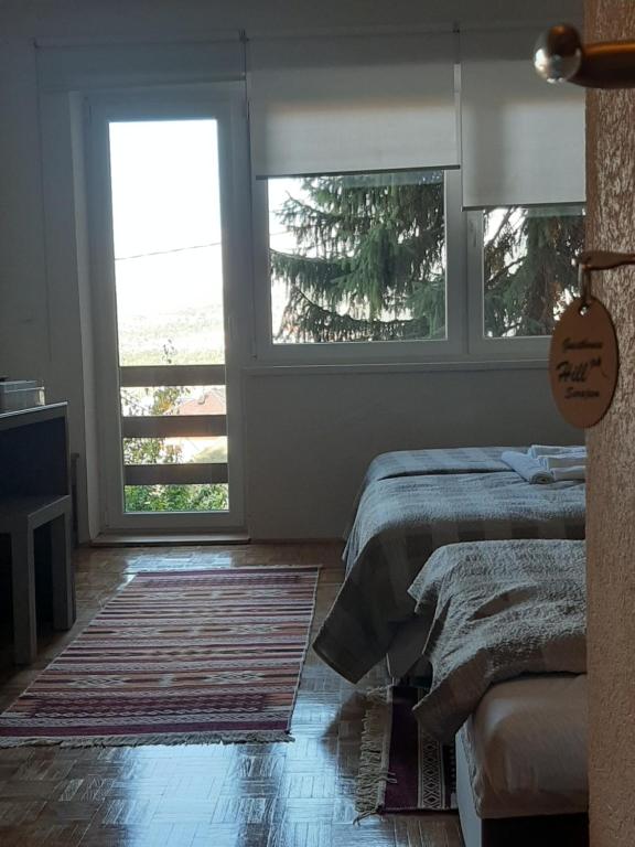 Posezení v ubytování Guesthouse Hill