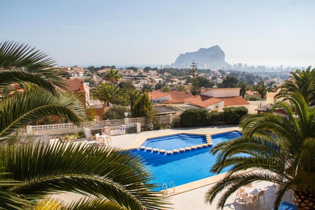 Bazén v ubytování Hostal Gran Sol nebo v jeho okolí