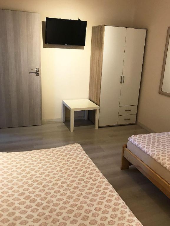 Postel nebo postele na pokoji v ubytování Apartmán 501