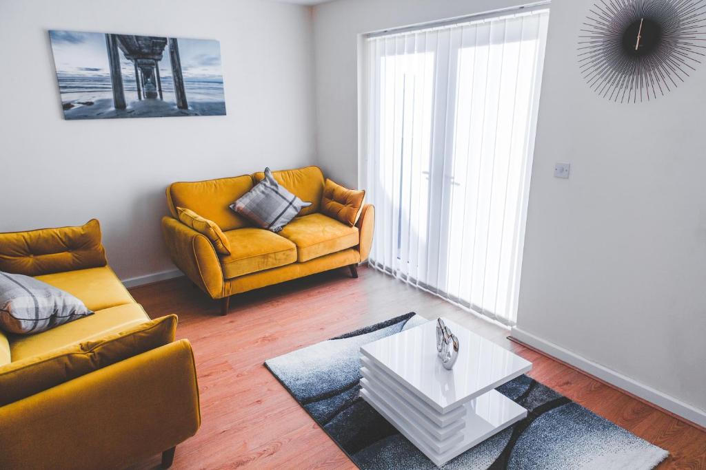 Salford Holiday Apartment Manchester 휴식 공간