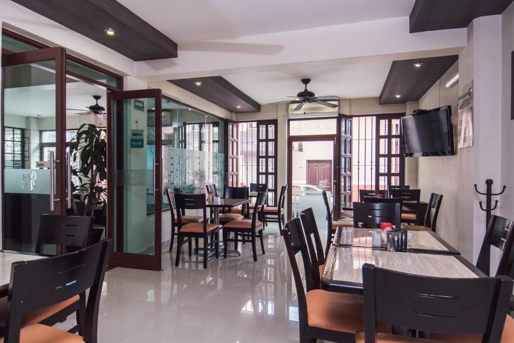 Posezení v ubytování Hotel Majova Inn Xalapa