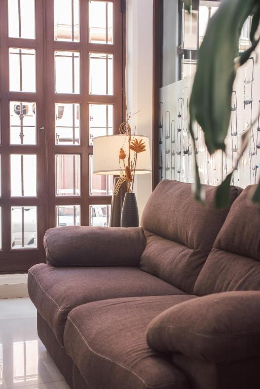 Posezení v ubytování Hotel Majova Inn Xalapa