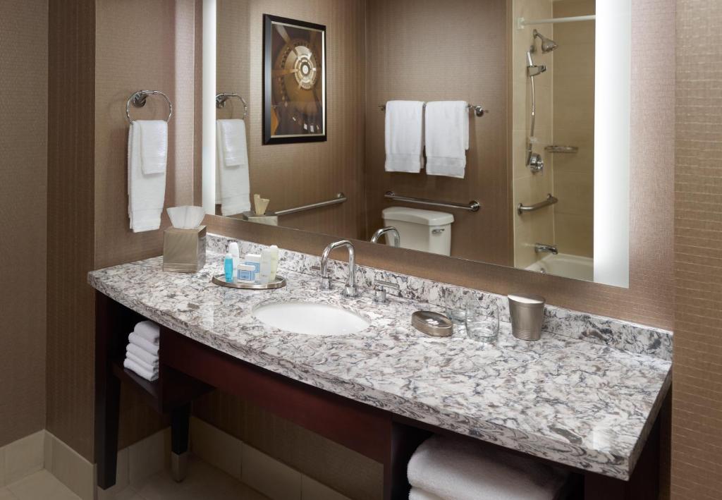 Omni Providence - ADA Deluxe Room With Roll In Shower 1 King Bed West Tower