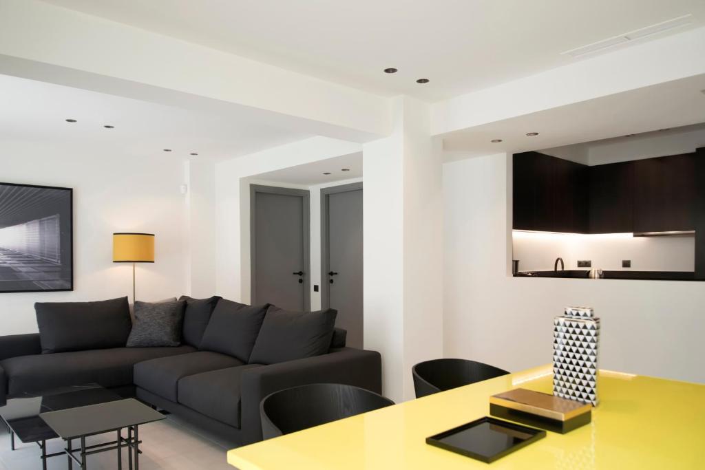 Posezení v ubytování Glyfada South42