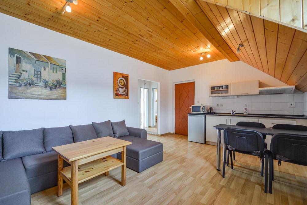 Kuchyň nebo kuchyňský kout v ubytování Relax Jasna