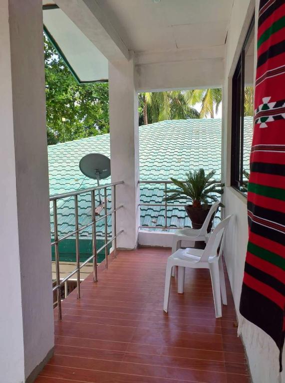 Balkón nebo terasa v ubytování Brazaville Beach Resort